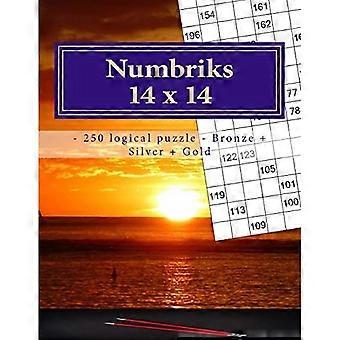 Numeroks 14 x 14 - 250 Looginen palapeli - Pronssi + hopea + kulta : Helppo - Keskivaikea - Vaikea - Erittäin vaikea. Tämä on erinomainen sudoku sinulle