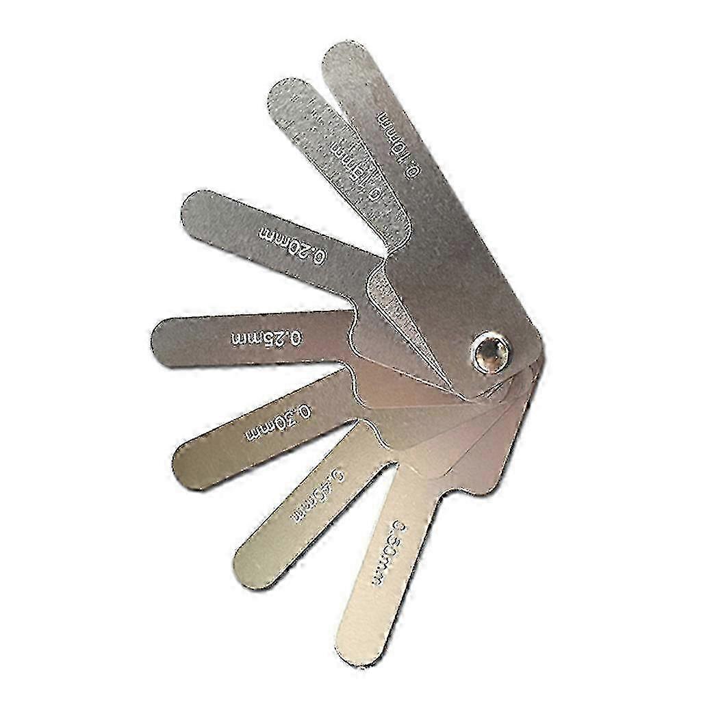 Oral Interproximal Reduction Gauge Ruler for Tooth Gap Measurement - Stainless Steel Orthodontic IPR System Instrument