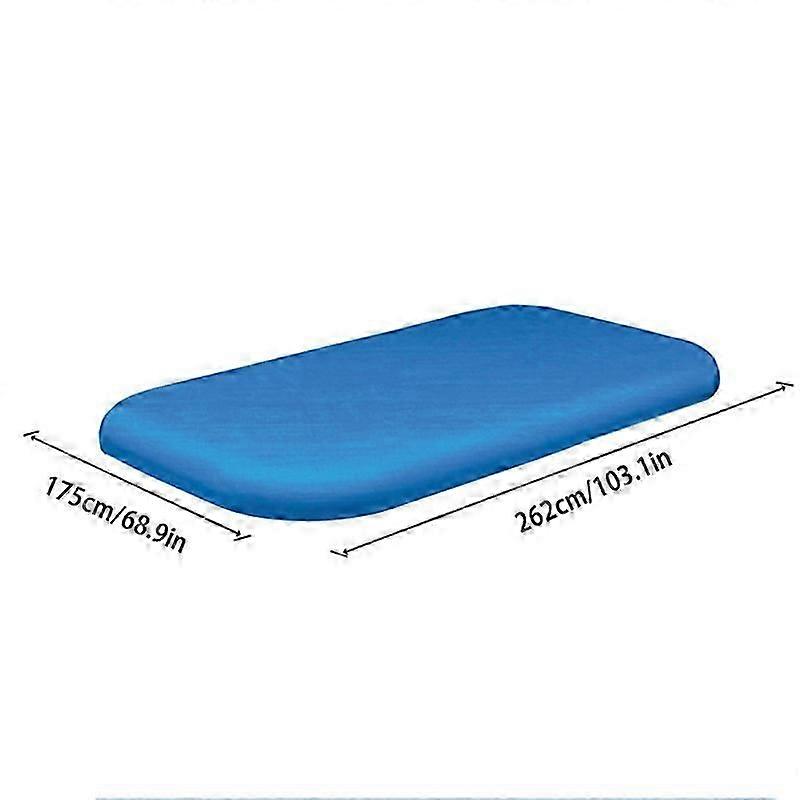 Rectangular Pool Cover Rainproof Windproof Dust Resistant Sun Protection For Swimming Pool