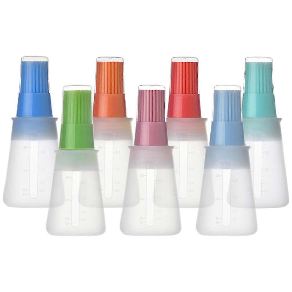 Basting Brush Bottles With Silicone For Grilling And Baking .5X5CM 7Pcs