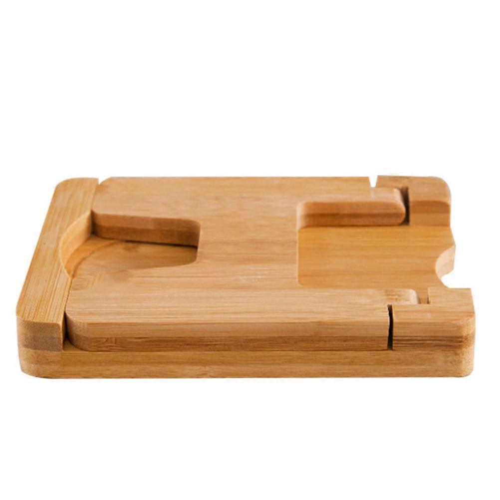 Khaki Pot Lid Shelf Made of Synthetic Material for Kitchen Use Firm and 1Pc