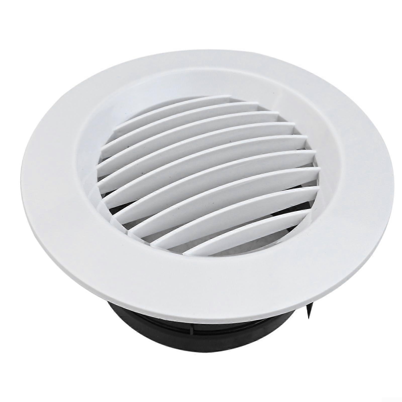 Slim Design Circular Air Vent Grille Accessories for Improving Indoor Air Circulation in Homes (100mm)
