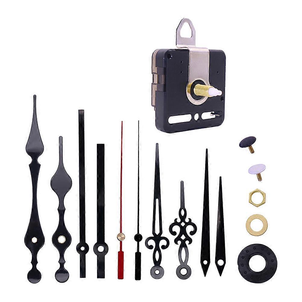 Wear-Resistant Clock Movement Parts Kit Silent Operation Precise Timekeeping 1 Set