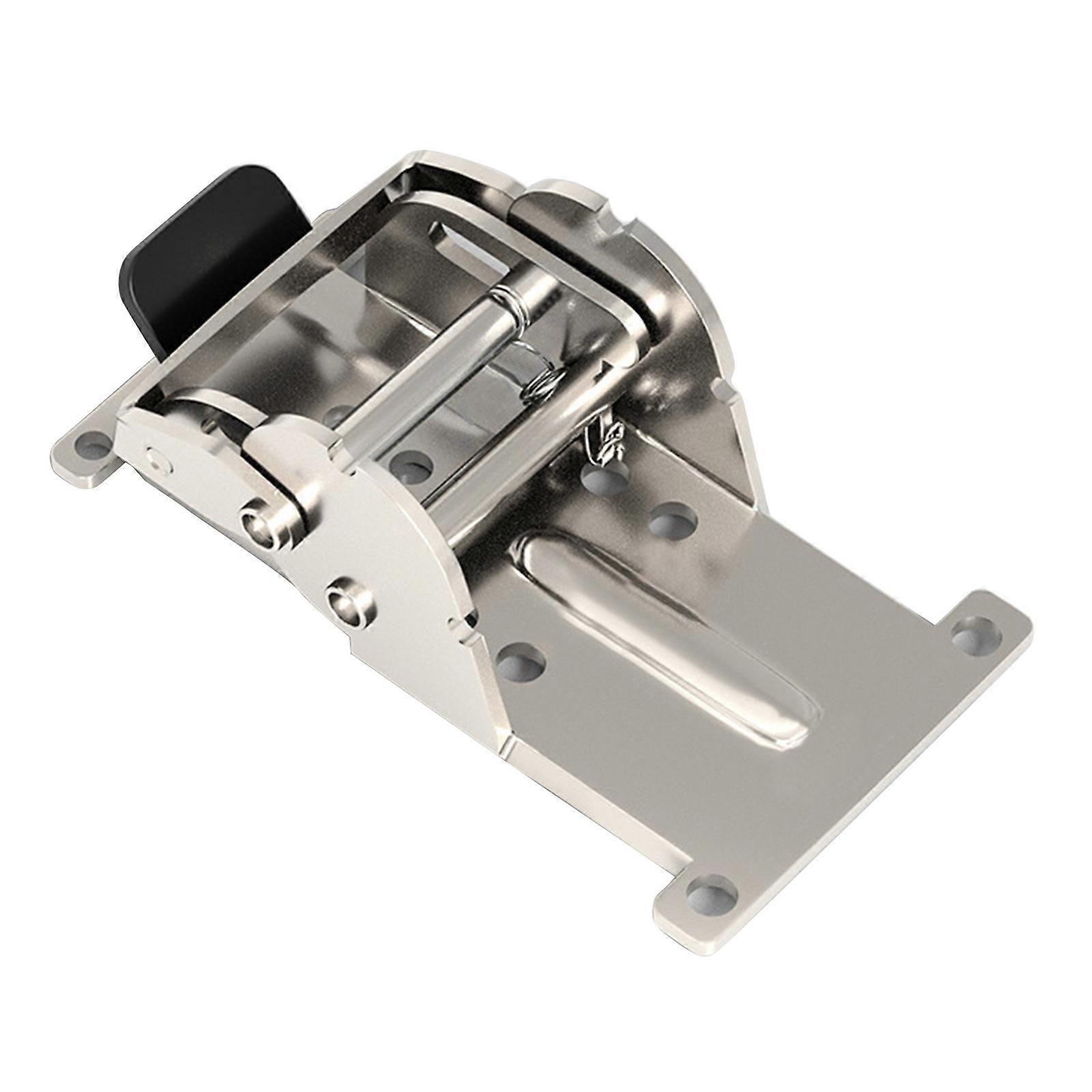 Folding Lock Extension Hinges 180 Degree  Locking Designs Hinge Hardware for Table Legs & DIY Furniture Projects  Silver