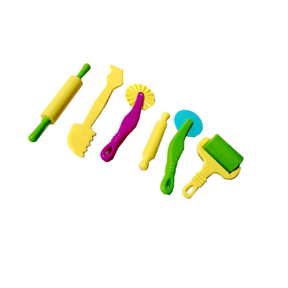 Childrens Clay Tool Set Smart Dough Tools Kit For Creative Play Molding Easy Grip 1 Set