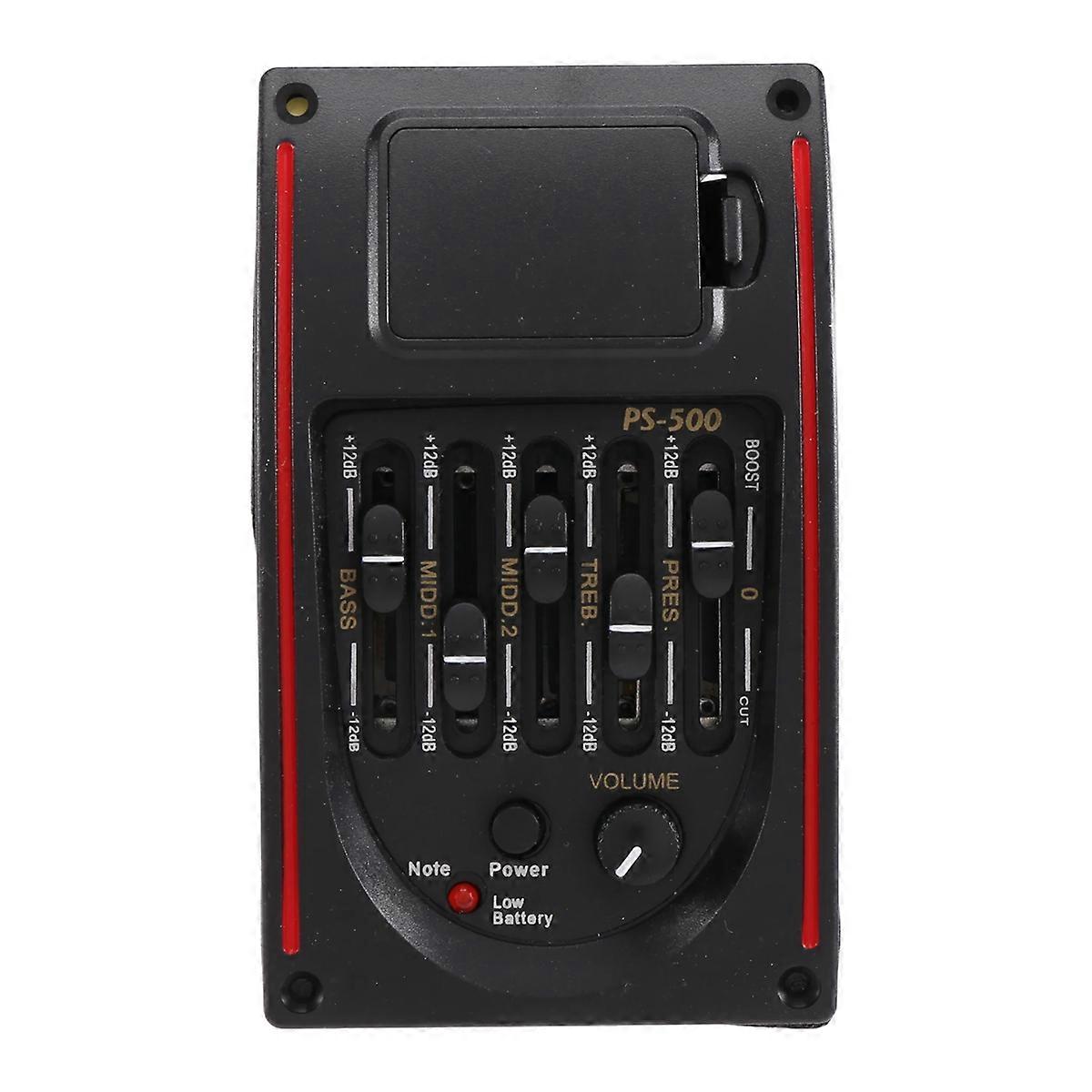 5-Band Tone Controls EQ Equalizer Tuner PS-500 Equalizer Pickup