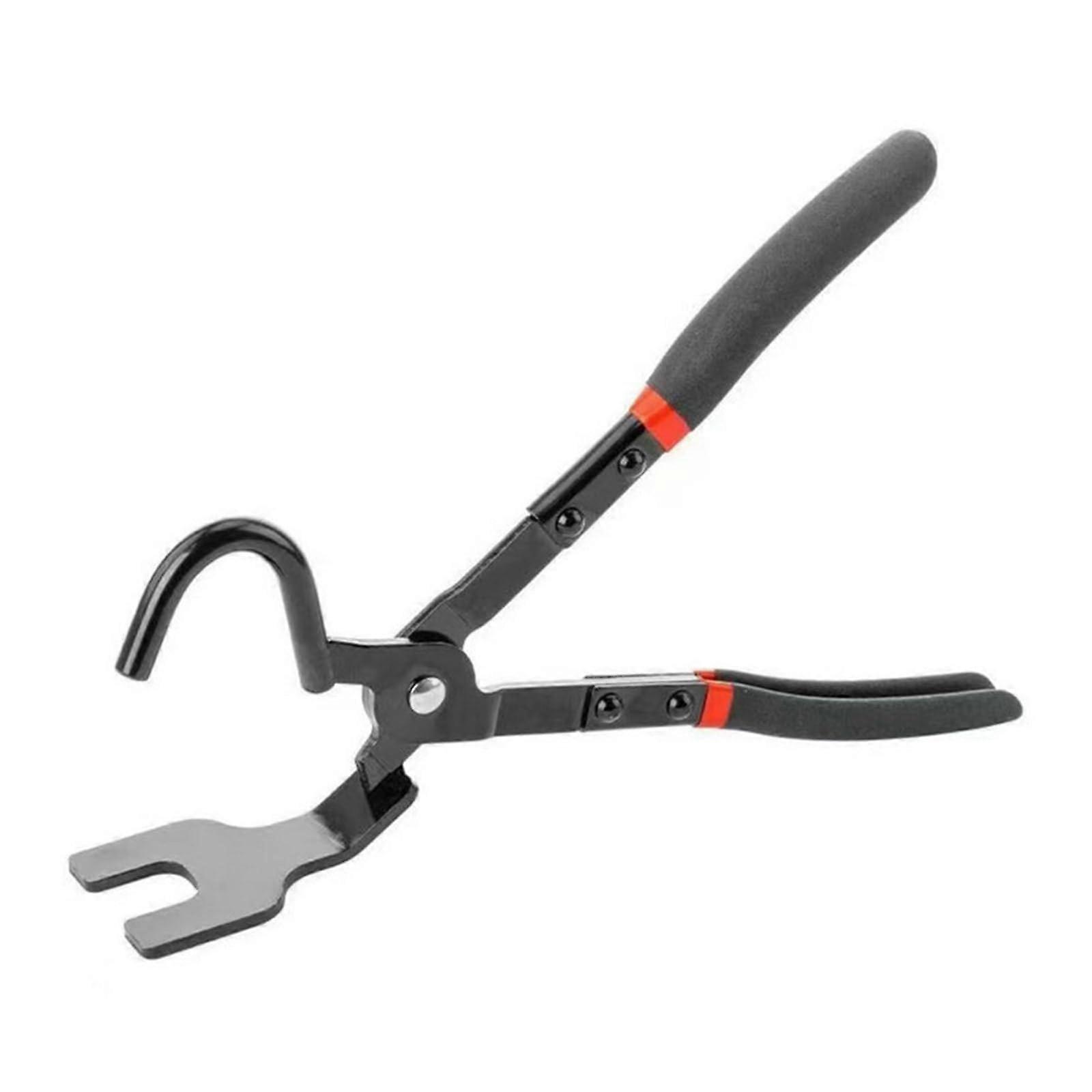 Car Exhaust Rubber Pad Disassembly Pliers with Hook Design for Exhaust Support Clips Removal, Easy Use and Compatibility