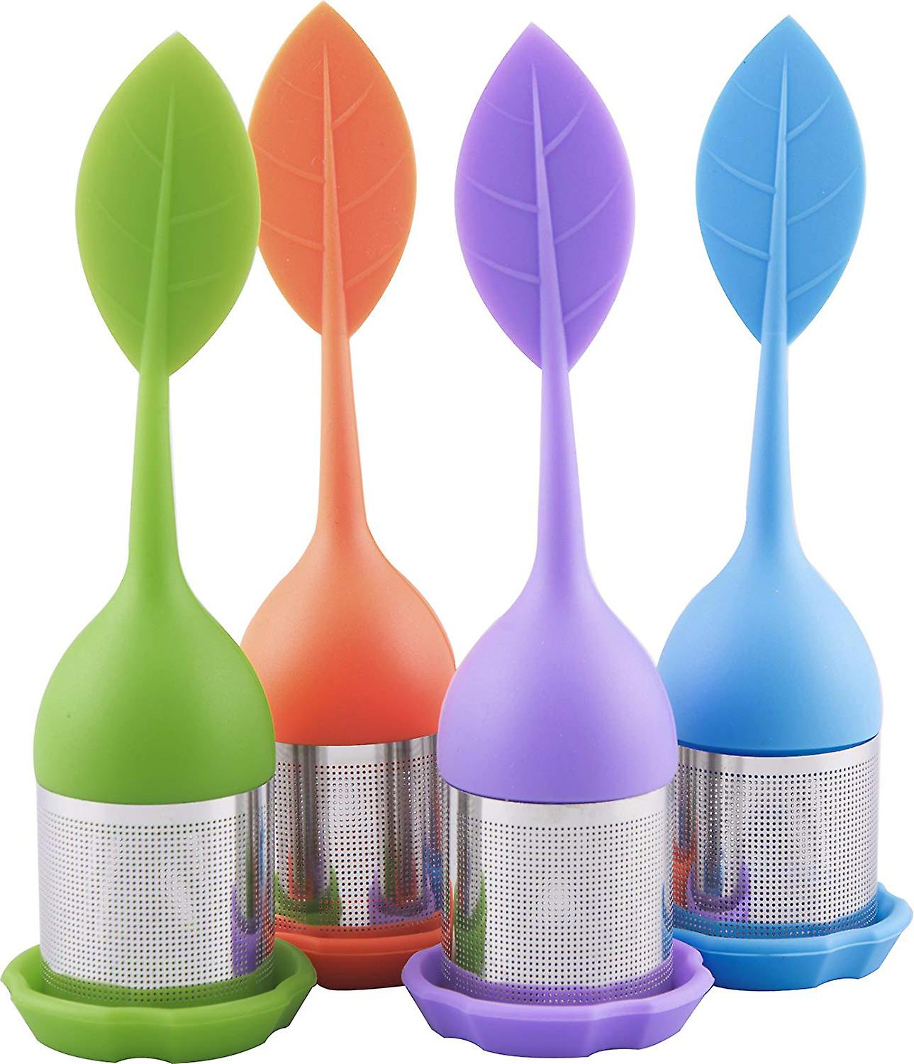 4 Verpakkingen Rvs Fine Mesh Tea Infuser