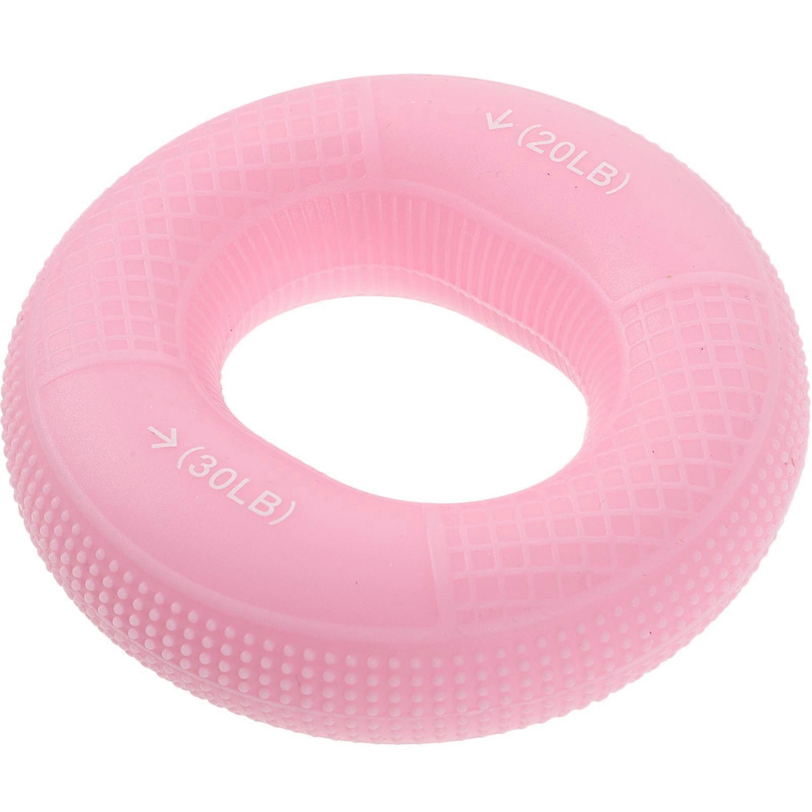 Pink Fitness Training Ring for Hand and Arm Muscle Exercise Suitable for Home and Gym Use Made of