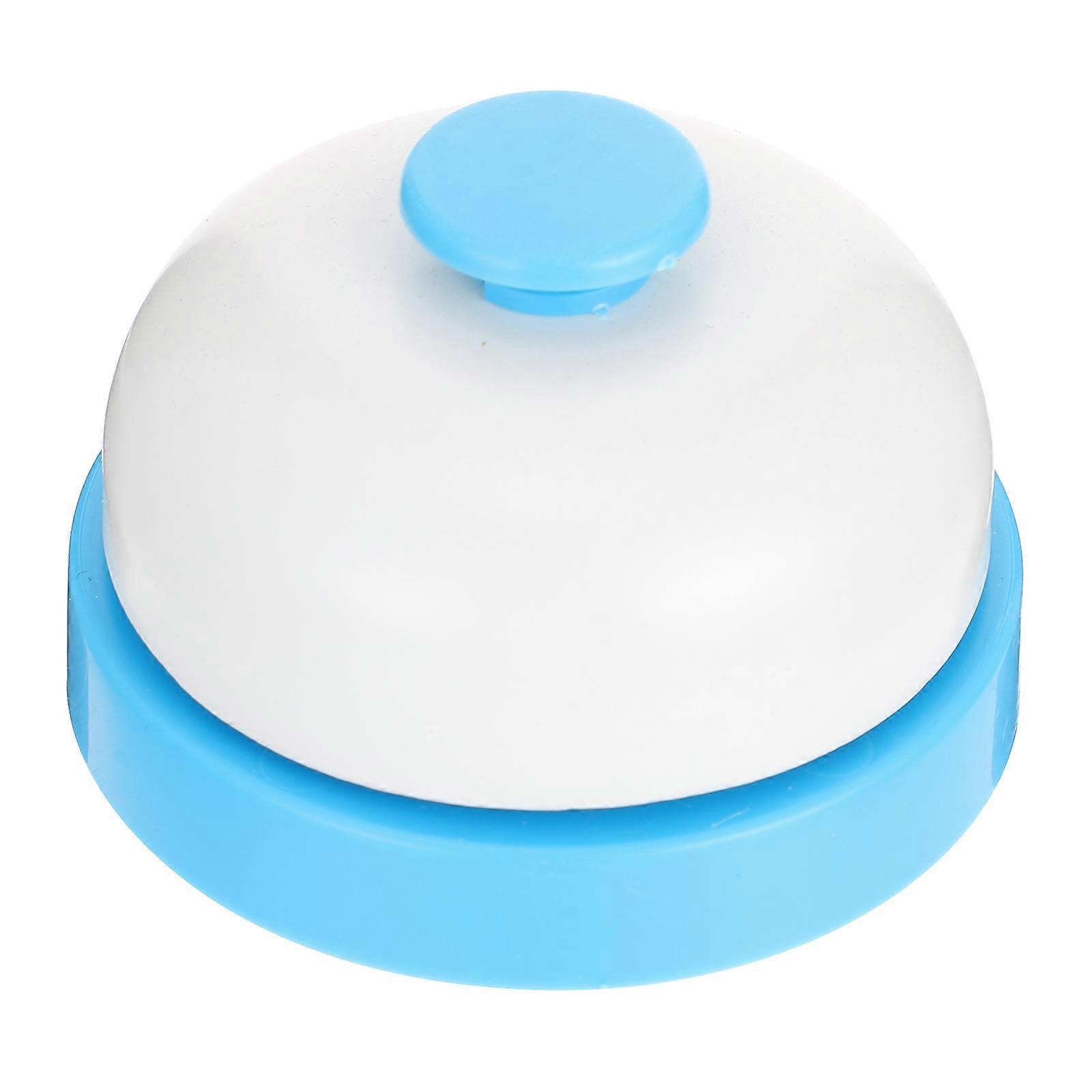 Loud Call Bell Hands Pressing Service Bell For Restaurant Kitchen Use Classic Design Blue 1Pcs