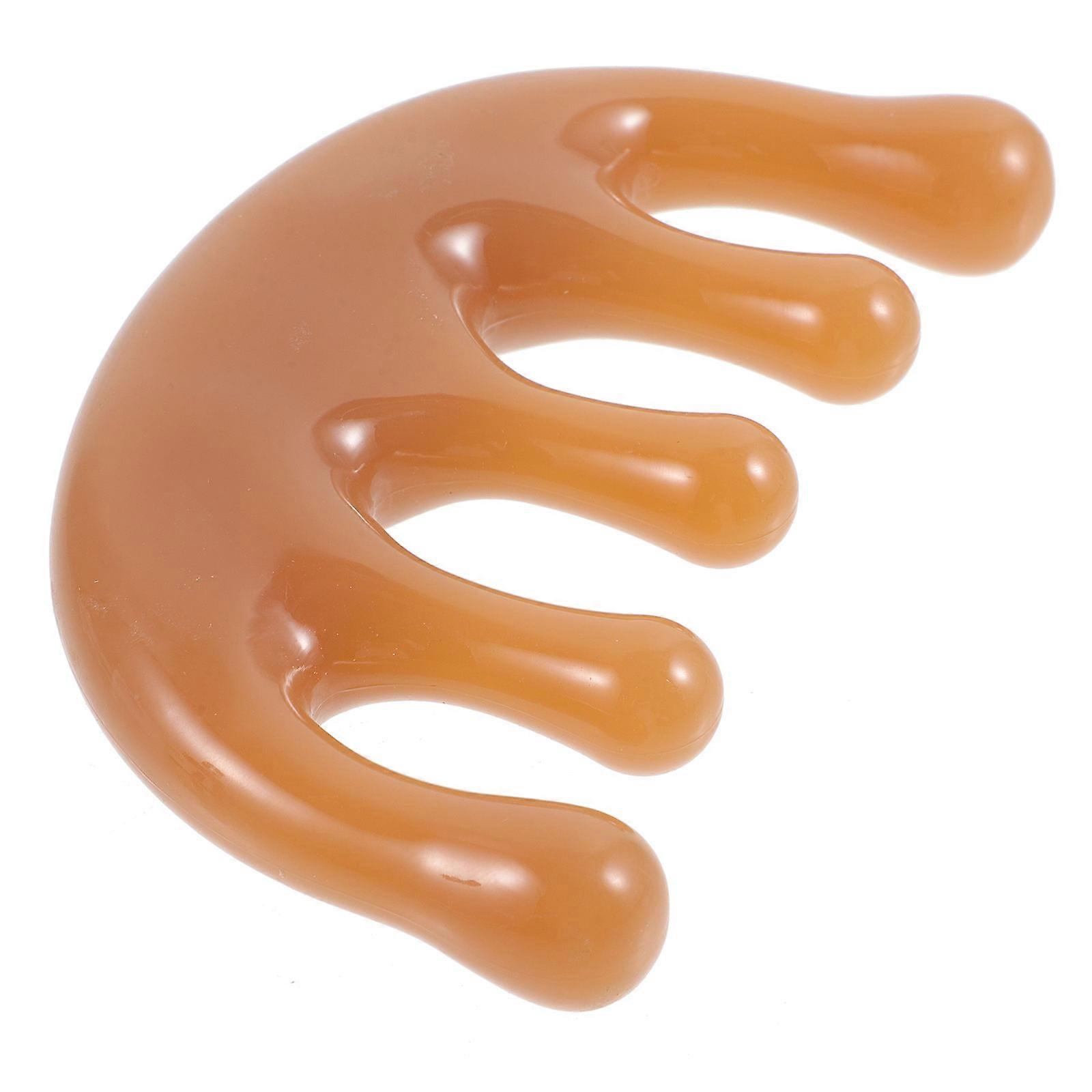 Acupoint Wide Tooth Massage Comb Scalp Massager for Head Relaxation, Durable Design for Home Use, Relieves Headaches and Improves Circulation