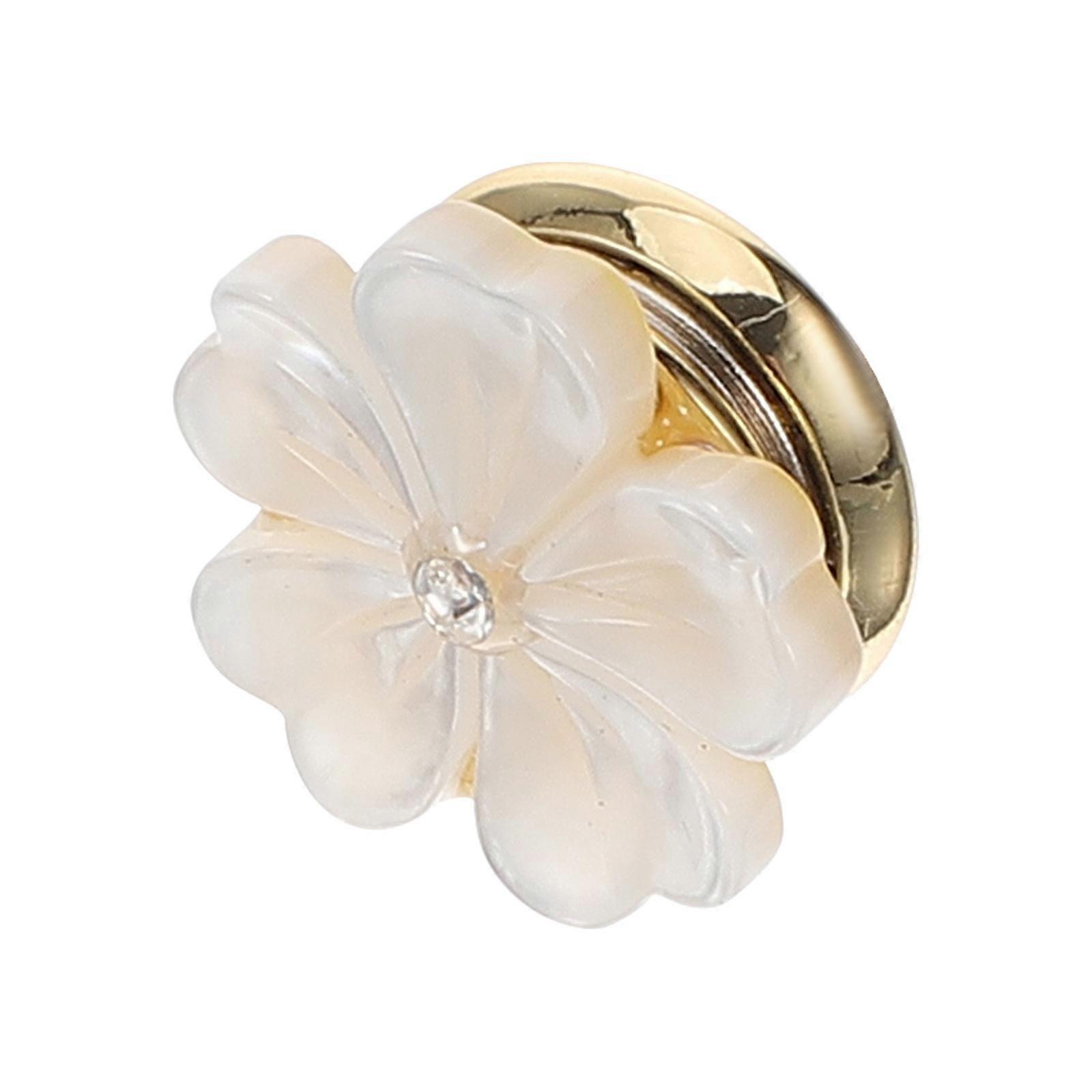 Here's a polished and engaging product description based on your input:
**Delicate Retro Flower Brooch Pin – Magnetic Pin for Clothes –