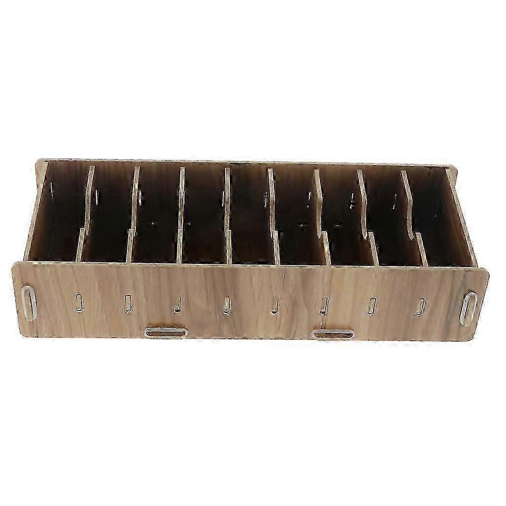 2025 9 Dividers Card Holder, Name Card Organizer with Dividers Desktop