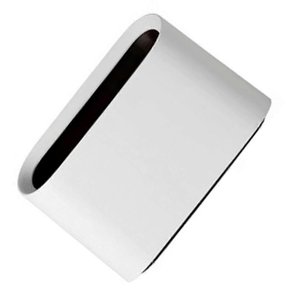 White Car Trash Can for Home Use Healthy PP Material Storage Box 1 Pc Small Size