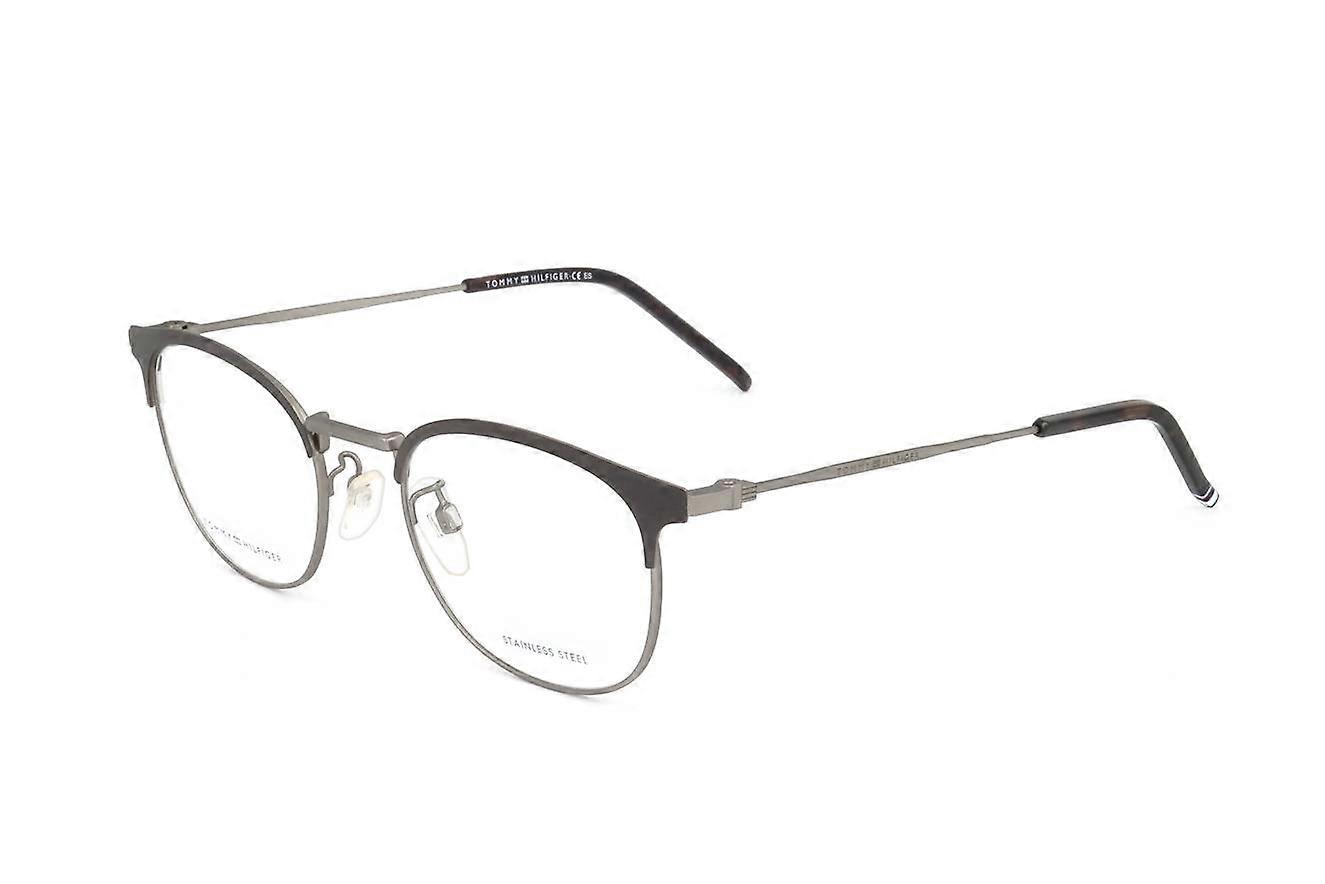 Eyewear Frames Tommy Hilfiger TH 1899/F 05N MATTE BROWN RUTHENIUM 51/20/150 MAN