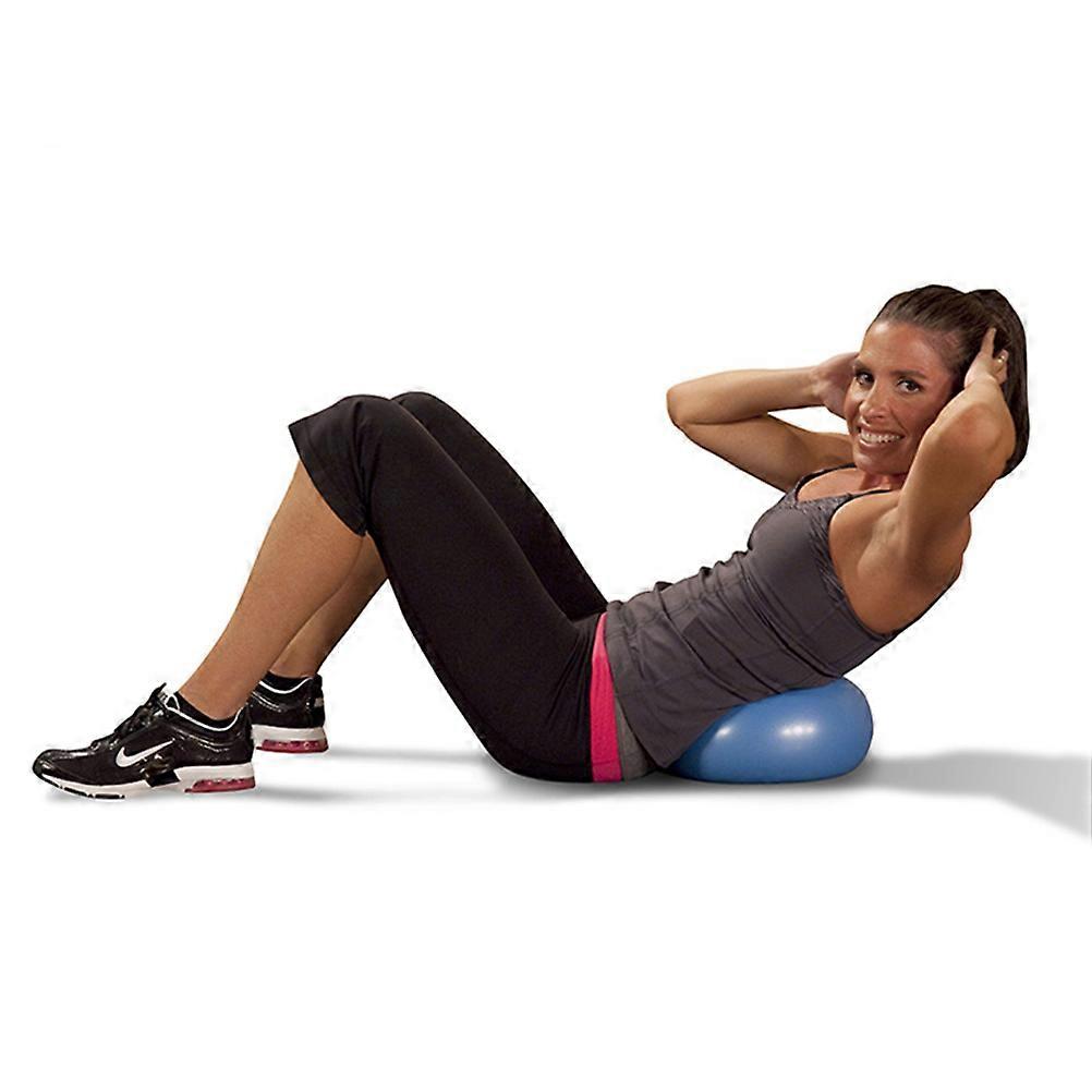 25cmPVCヨガボールミニフィットネスボール防爆バランスヨガボール