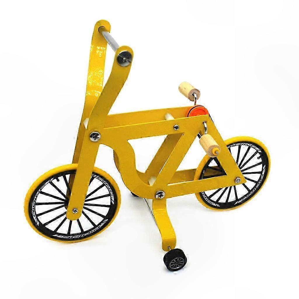 Bird Toys Parrot Puzzle Bicycle Toy for Small Medium Birds Intelligence Training Toys Improve for Health 2 Sizes