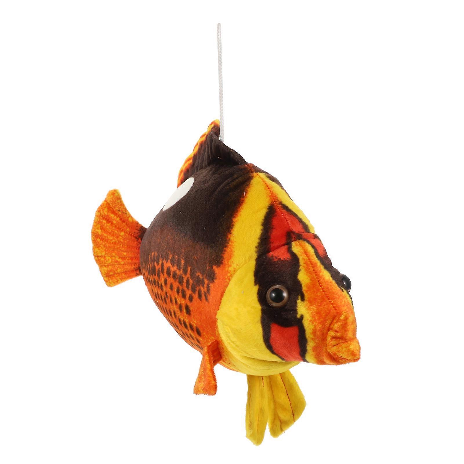 Cartoon Fish Shape Plush Toy For Toddlers Birthday Christmas 1Pack
