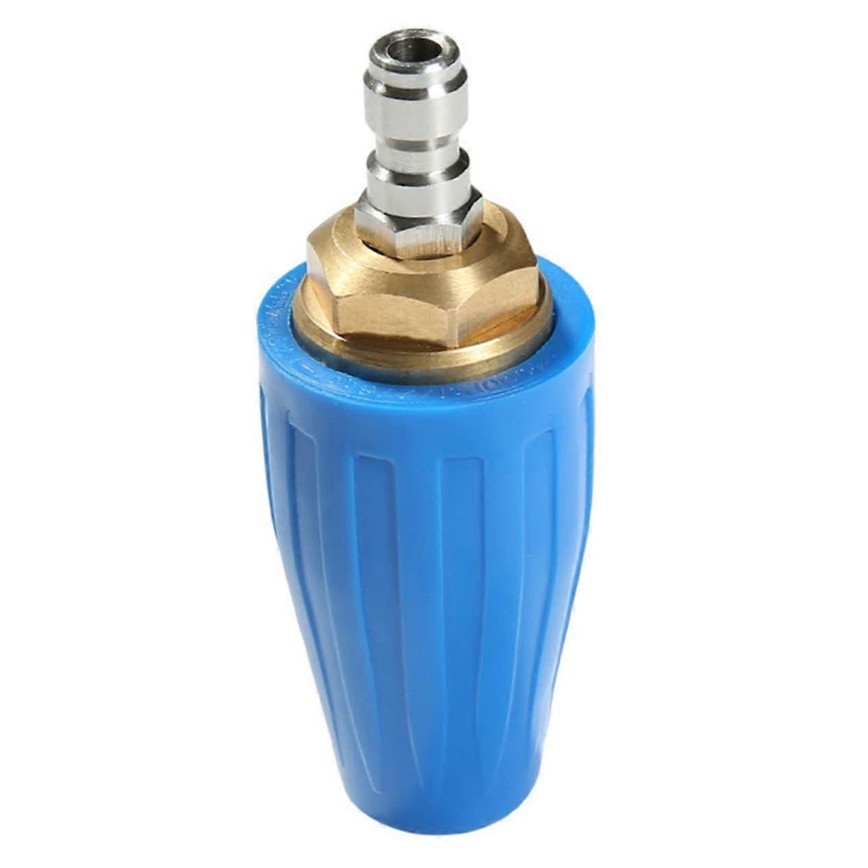 Pressure Washer Nozzle With Quick Connect, Durable Turbo Nozzle, For Car And Drain Cleaning, Aluminum Housing, Precise