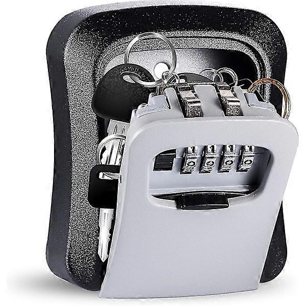 Waterproof outdoor key cabinet, key cabinet for house and garage, outdoor key cabinet with encrypted code, key box with password