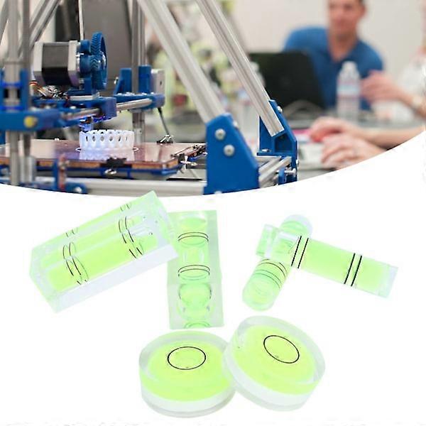 Level Bubble Ruler Leveling Small Size Level Bubble Auxiliary Tool Platform Balance Ruler for 3D Printer