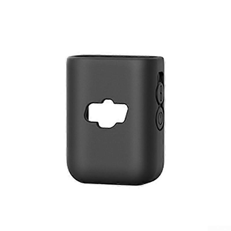 Sporty Design Silicone Case for DJI Mic 2 Wireless Microphone Durable Performance Gray (Black)