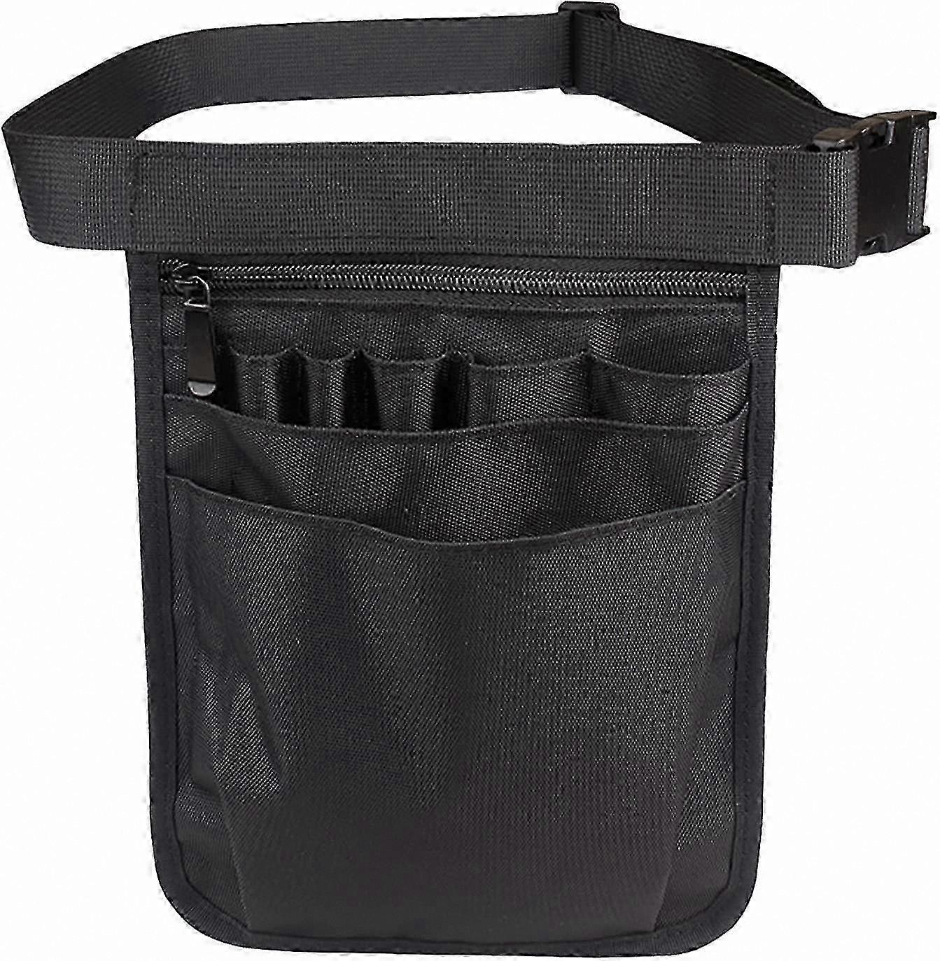 Multifunctional Tool Bag with Adjustable Belt for Nurses and Gardeners, Durable Storage Pouch for Accessories and Tools