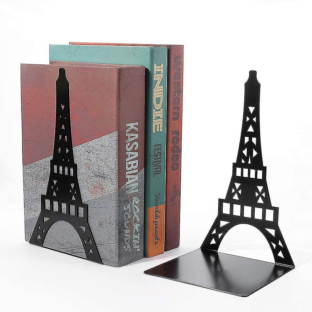 Heart Design Book Ends - Gold Resin Book Stopper For Shelves, Decorative Holder 10.43 X 3.93 X 5.51"