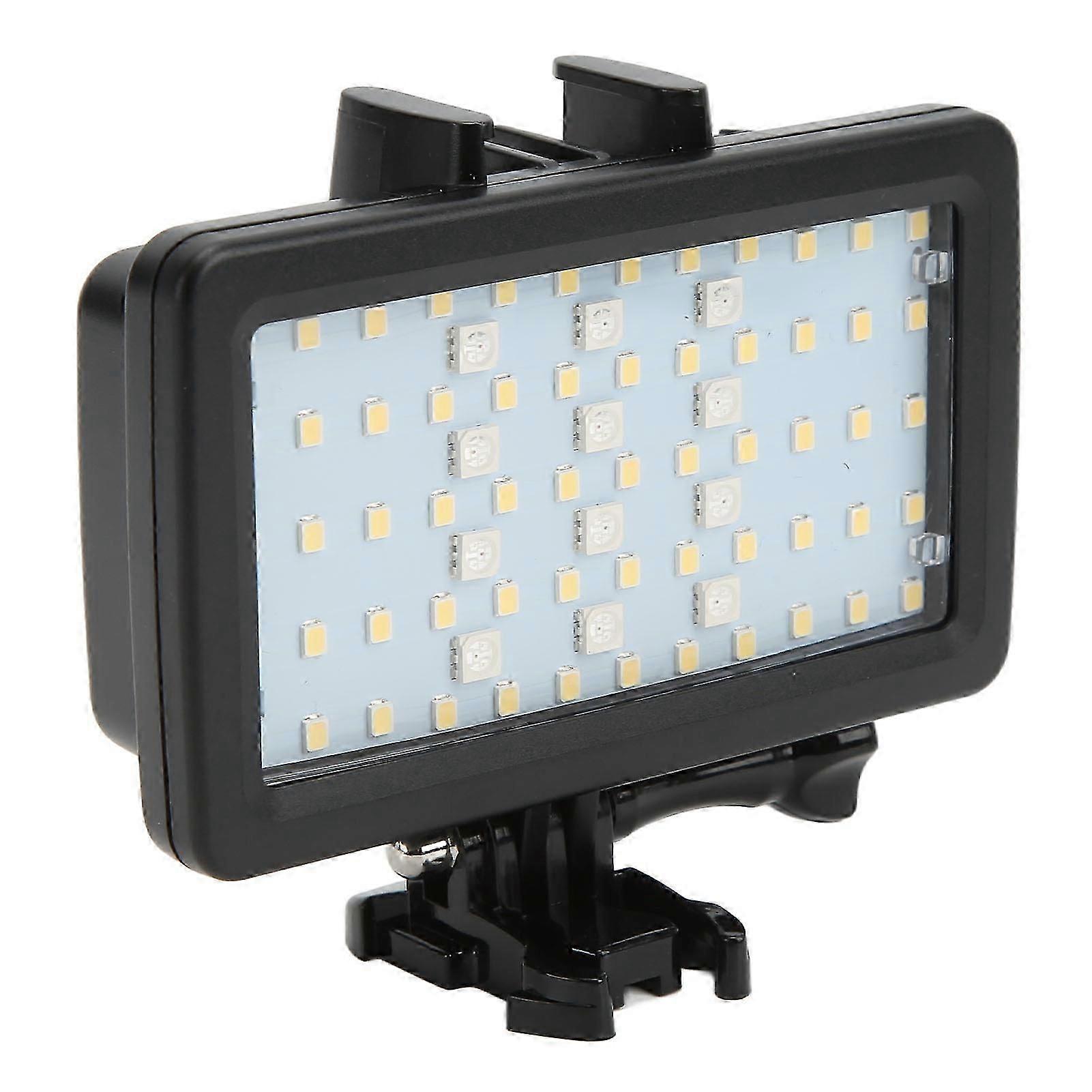 Underwater LED Diving Fill Light 8 Lighting Modes Waterproof for Action Camera
