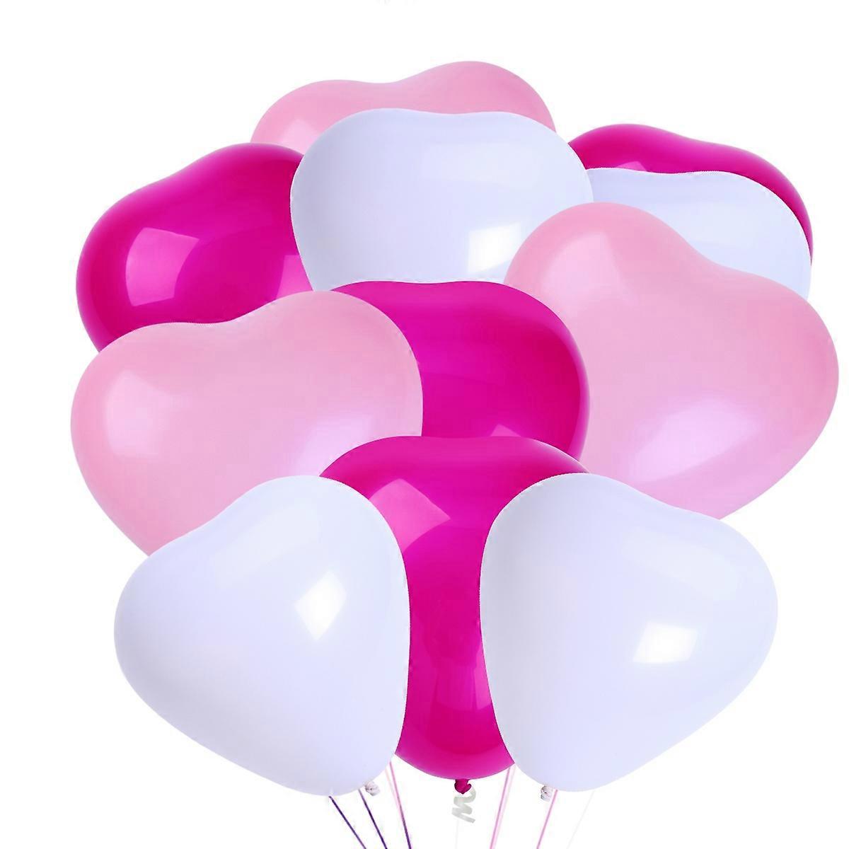 Event Decor Heart Shaped Balloons Perfect for Various Gatherings