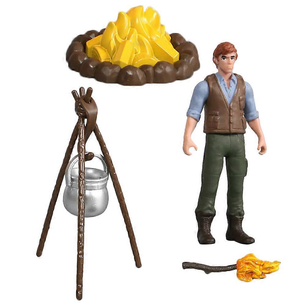 Wild Bonfire Model Simulation Dolls Set For Children In Random Style 9.2X4.2X2CM Made Of PVC 1Set
