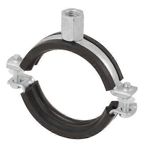 Pack of 2 Medium Weight Screw Pipe Clamp Regular M8M12 Size 169172mm x M10/M12 Black