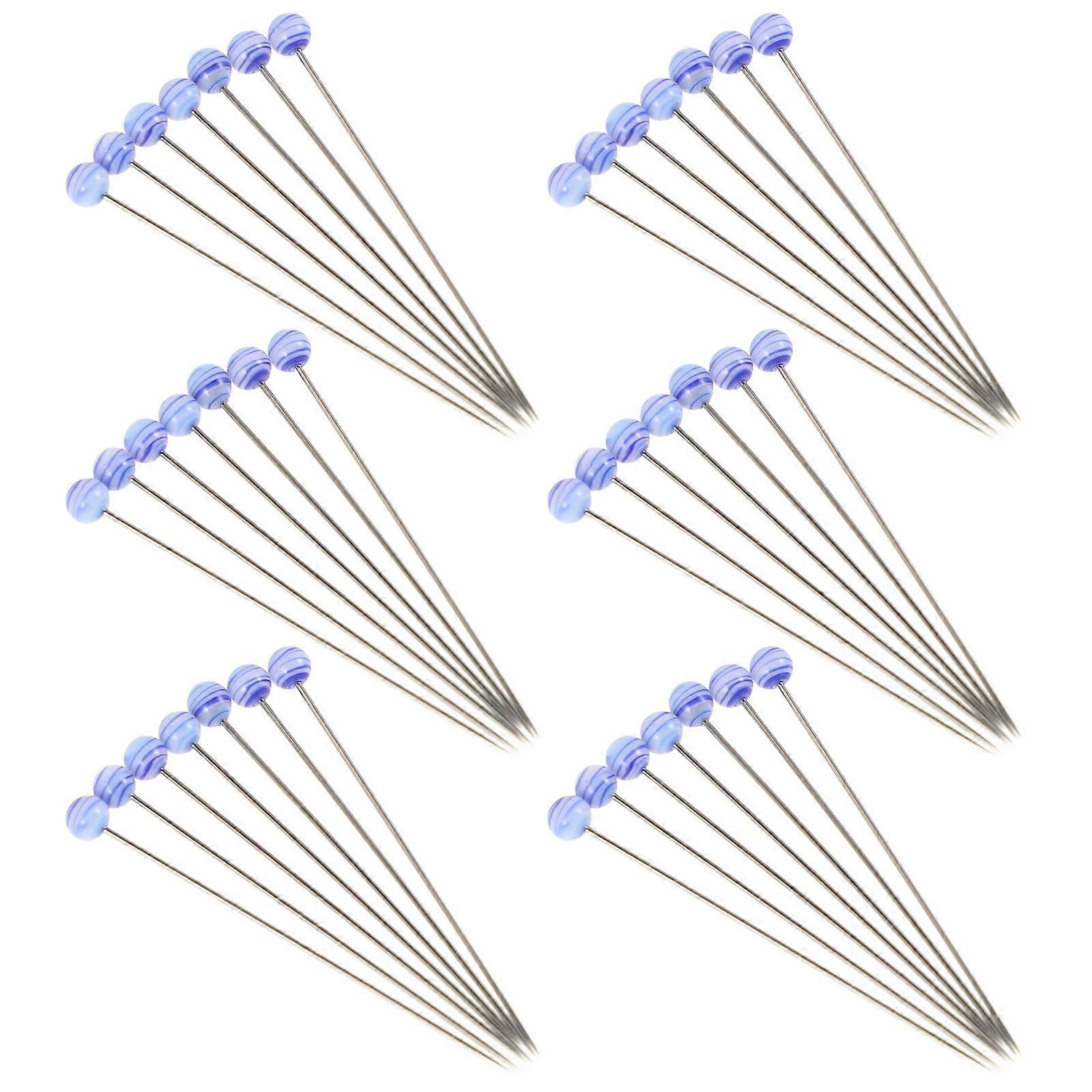 Craft Pins 200Pcs With Large Round Ball Heads For Embroidery Daily Use Fashion Simple Style 3.50X0.20X0.20CM Designed For Convenience