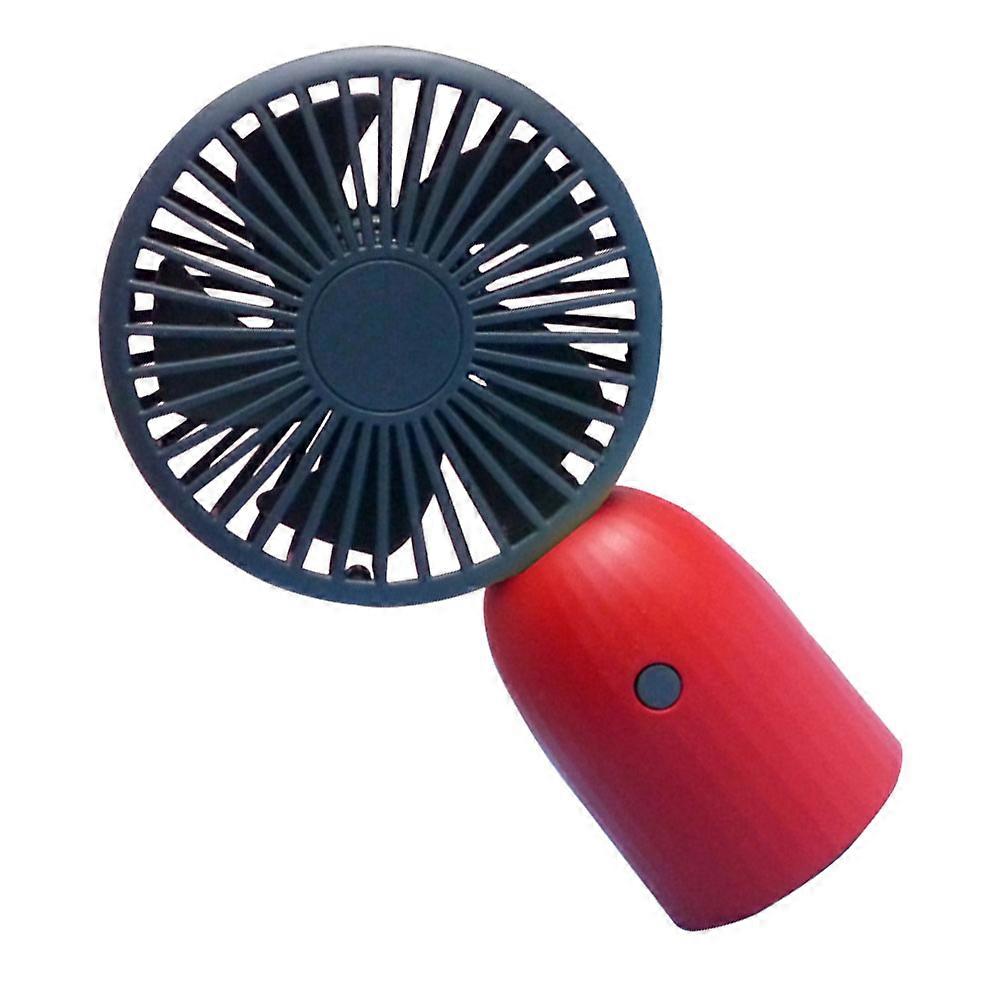 مروحة يدوية صغيرة شحن USB جهاز تبريد محمول للاسترخاء الصيفي في الهواء الطلق 1 مجموعة