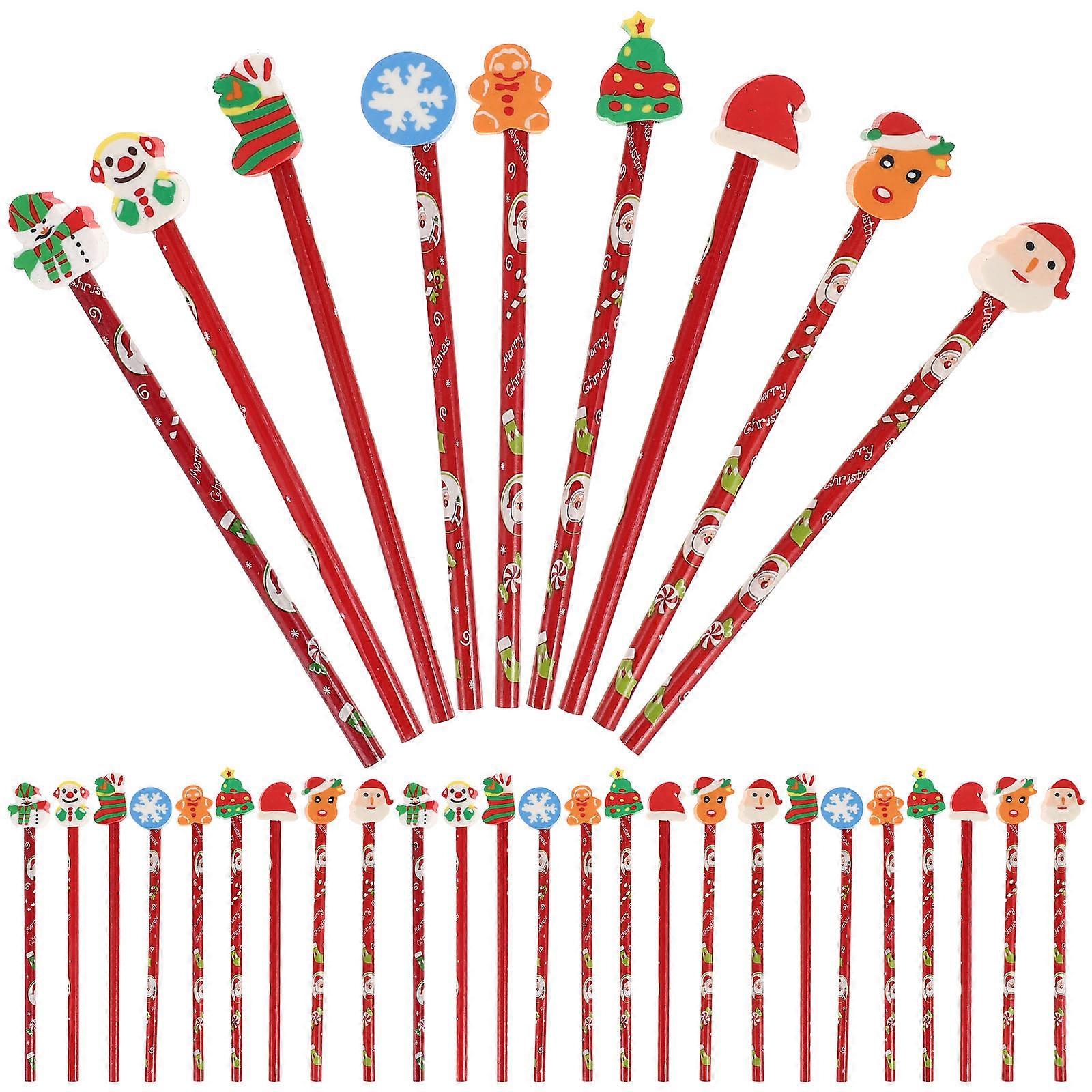Multicolored Short Writing Pencils 36Pcs Perfect For Party Favors And Gifts To Children With Erasers