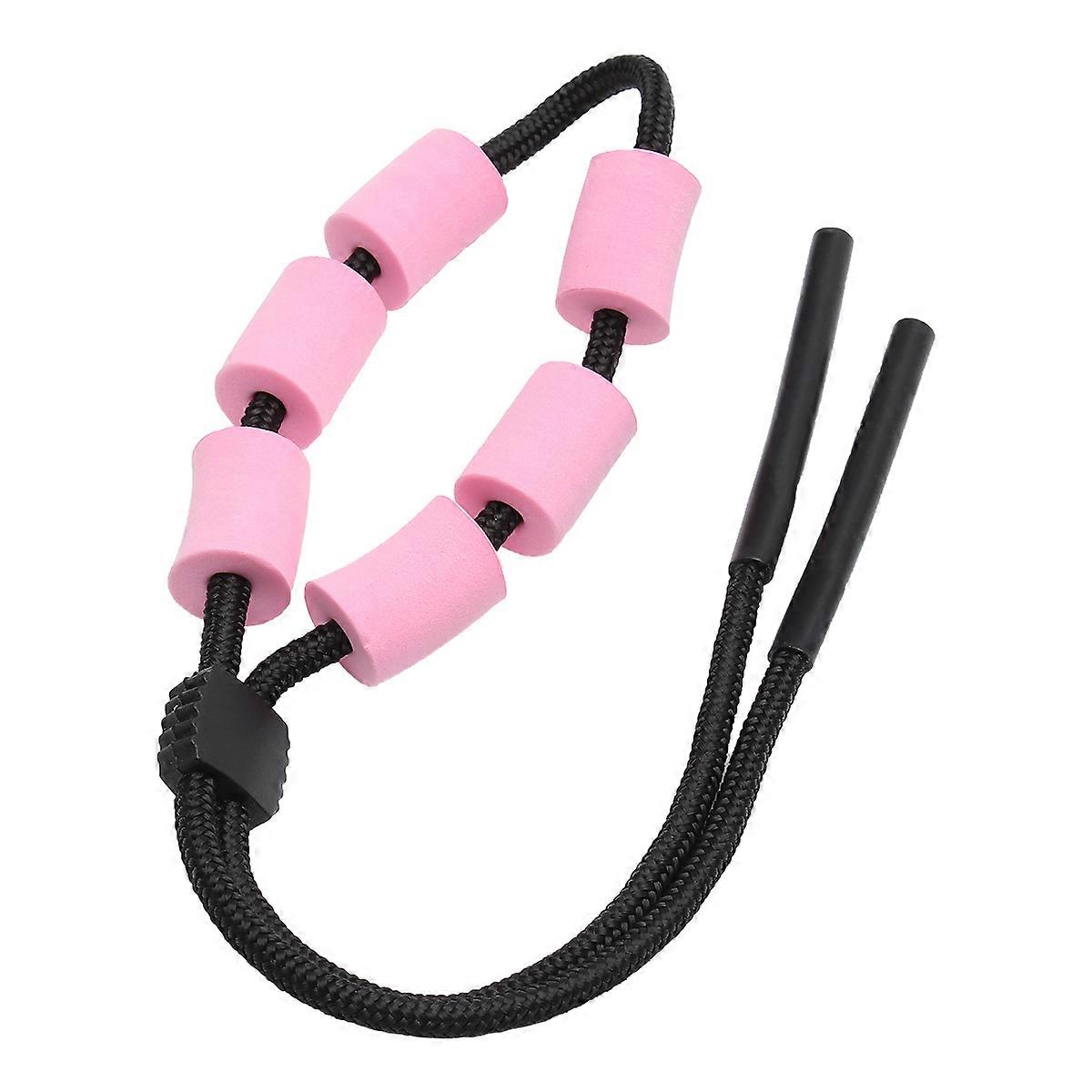 Pink Floating Glasses Lanyard for Sports and Swimming with Scalable Design and Durable Polyester Foam Material 1PCS