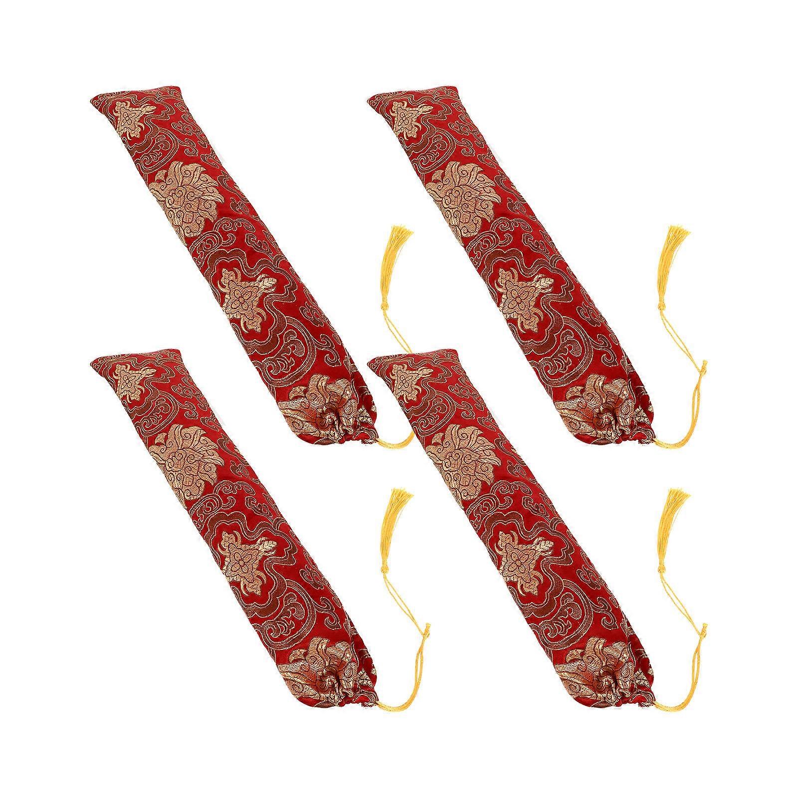 Luxury Atmosphere Calligraphy Art Scroll Holders For Storage Of Scrolls Protection From Deformation 40CM 4Pcs