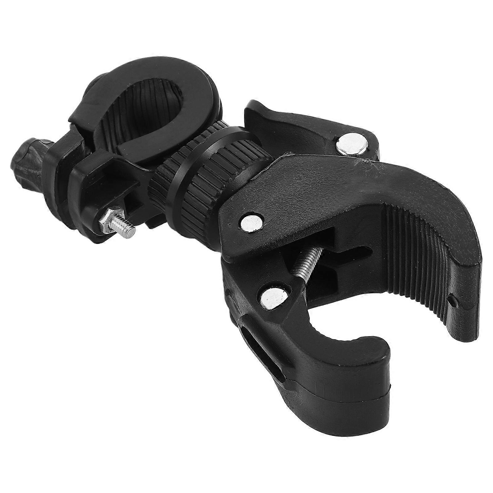 Rotatable Bike Light Mount – Lightweight, Secure Attachment for Night Cycling, Camping & Compatible Flashlights