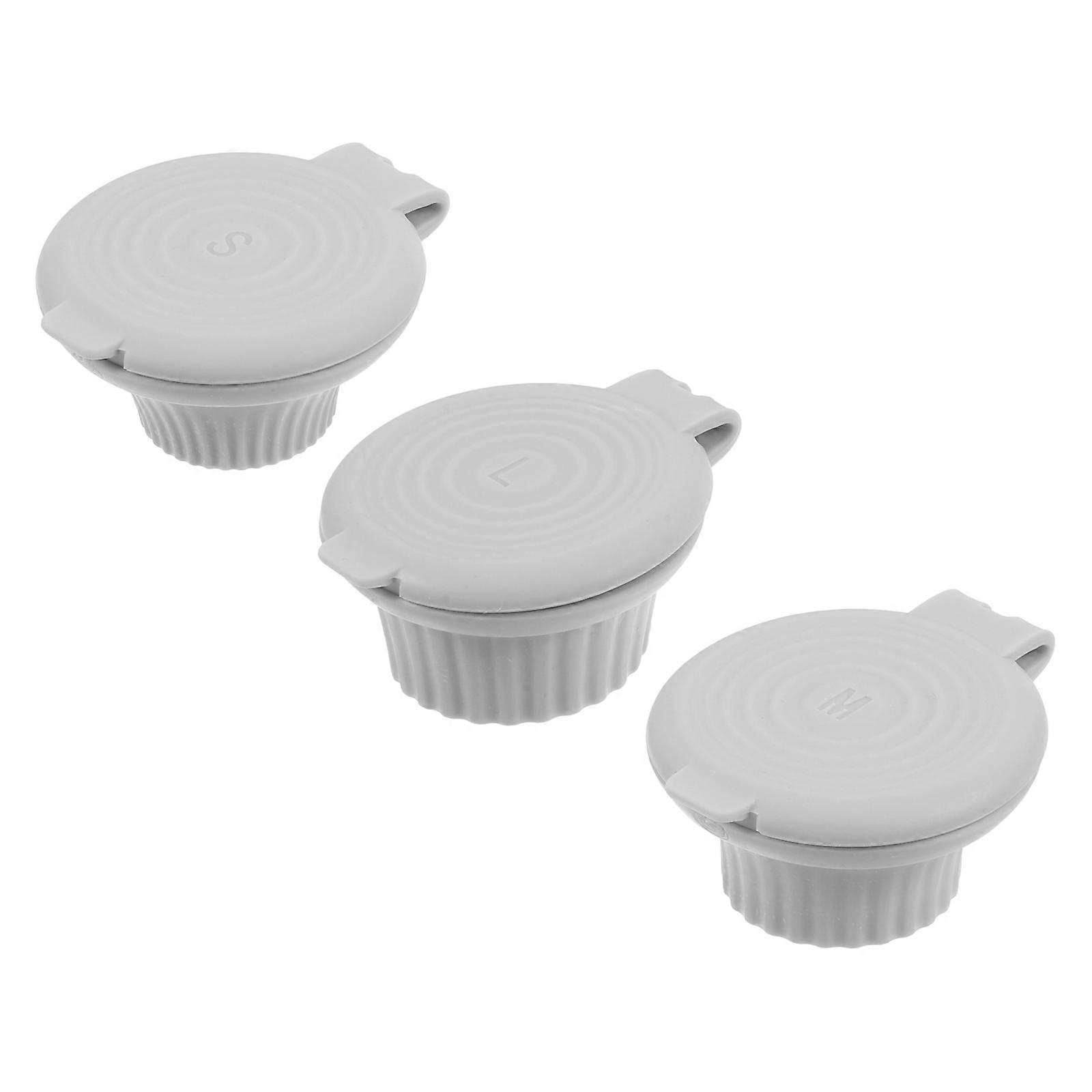 3pcs Leakproof Inverted Bottle Caps Squeeze Top for Shampoo Body Wash Reducing Waste Emptying Cap Kit for Daily Use