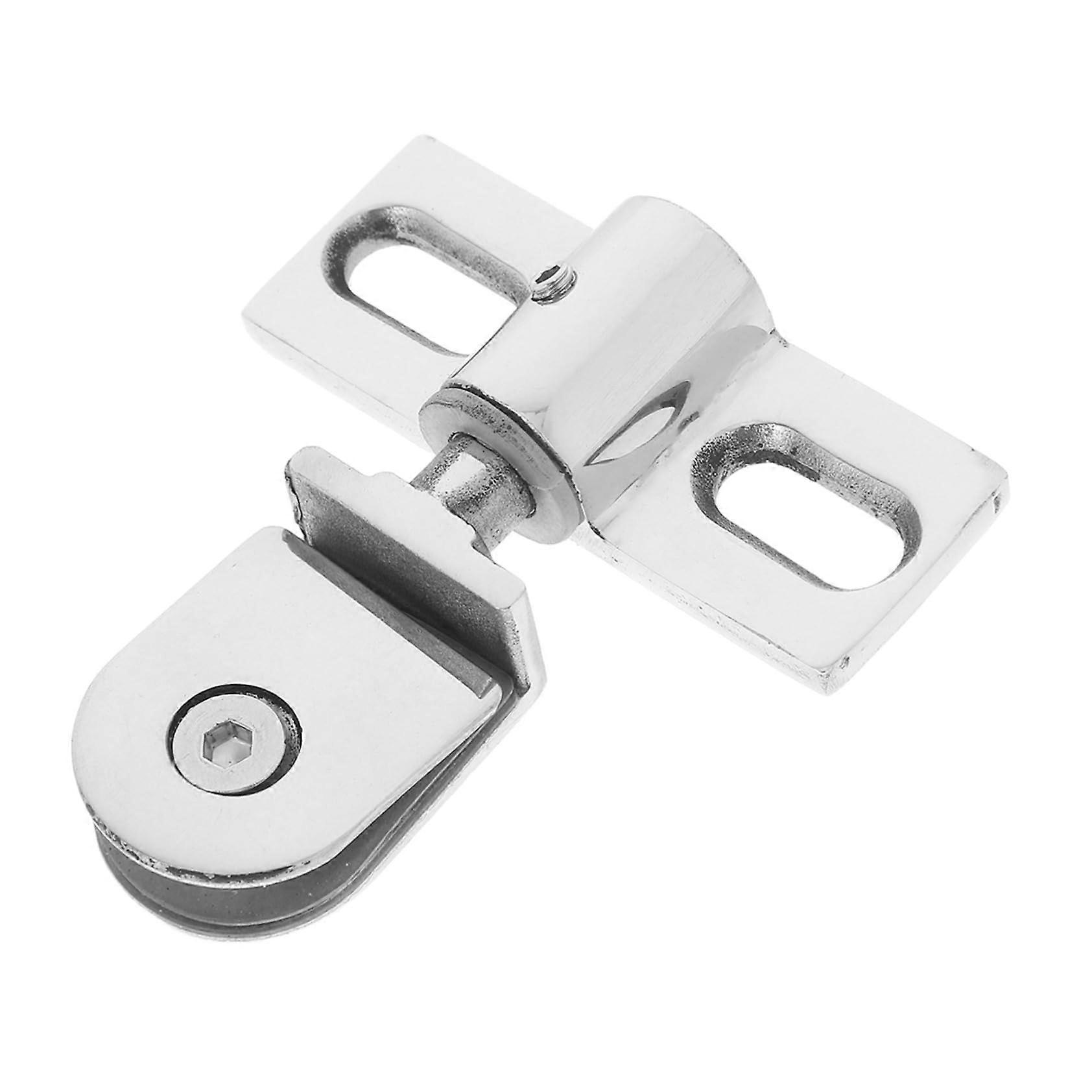 Shower Glass Door Hinges Set with Improved Seal Universal Fit Rubber Sleeves for Easy Installation and Compatibility