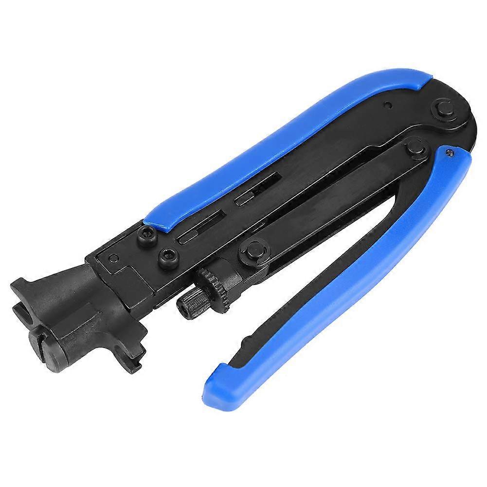 High Performance Coaxial Crimping Tool for RG59 RG6 Industrial Use, Heavy-Duty, Precision Connections, Durable Design