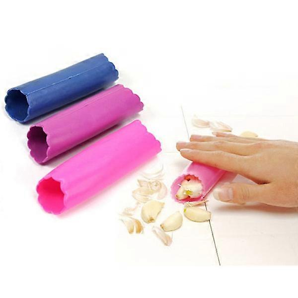 Silicone garlic peeler, garlic roller (1 piece, random colors)
