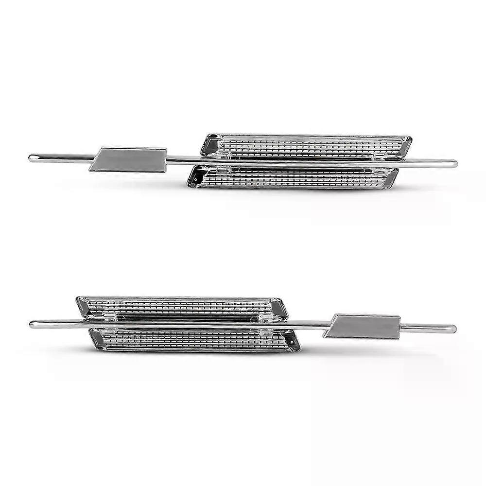 2Pcs LED Dynamic Amber Turn Signal Sequential Indicator Light Canbus Side Marker For BMW E90 E46 E60 E91 E82 E93 E83 X3 X1