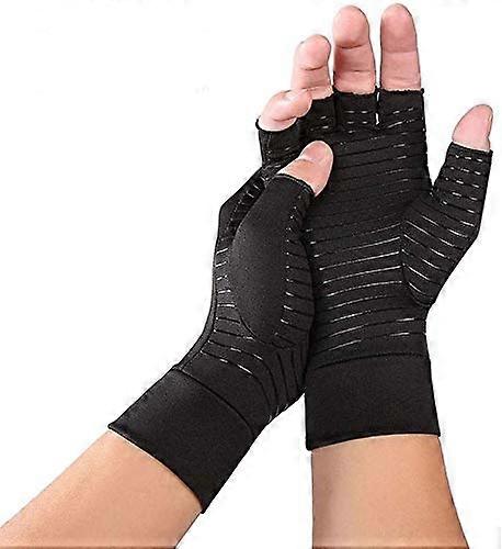 Copper Infused Arthritis Compression Gloves for Pain Relief, Small Size Rheumatoid Arthritis and Carpal Tunnel Support