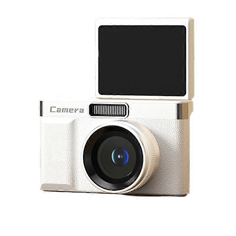 INF High-pixel retro camera with dual lenses, 5x optical zoom and 2.4 LCD-m