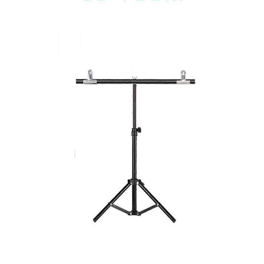 Photo Video Background Stand Portable Adjustable Support Frame Kit 68x75cm Black Photography Studio Clamp