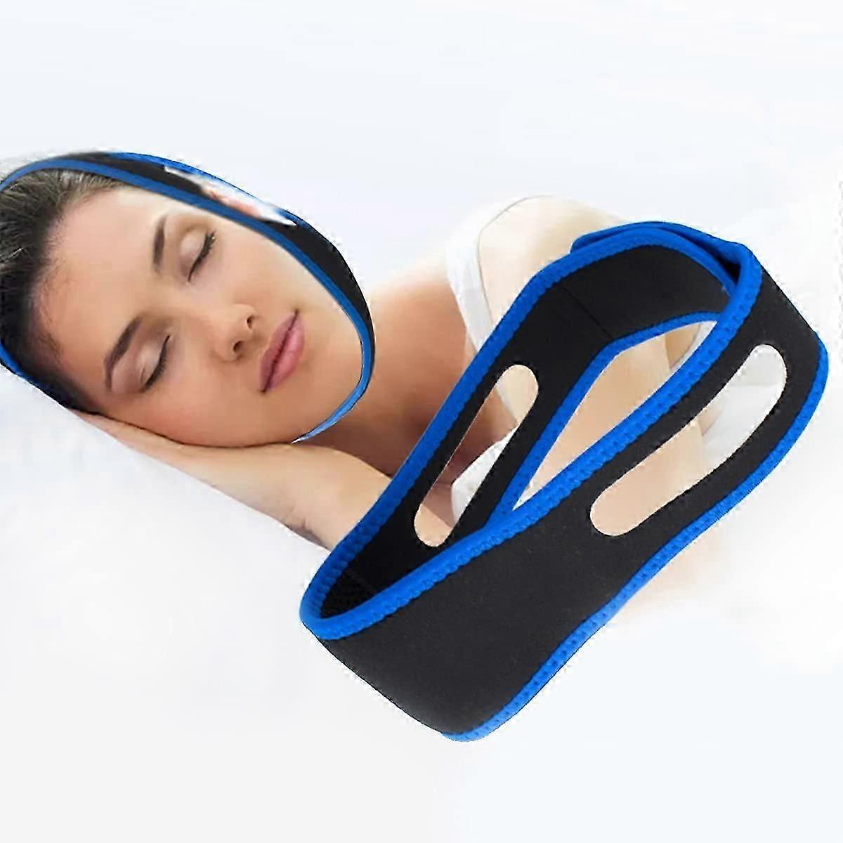 Anti Snoring Chin Strap, Comfortable Natural Snoring Solution Snoring Stopper