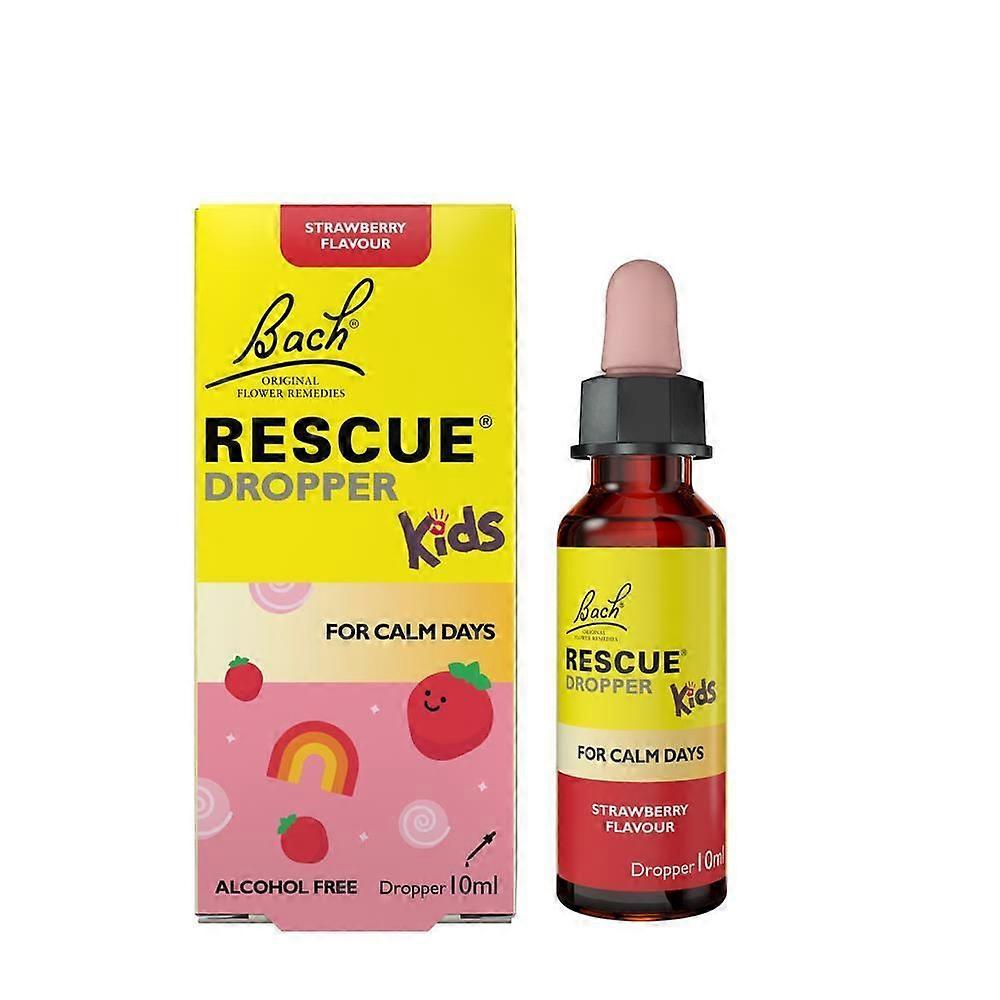 Rescue Kids Strawberry Dropper 10ml - 3 Pack