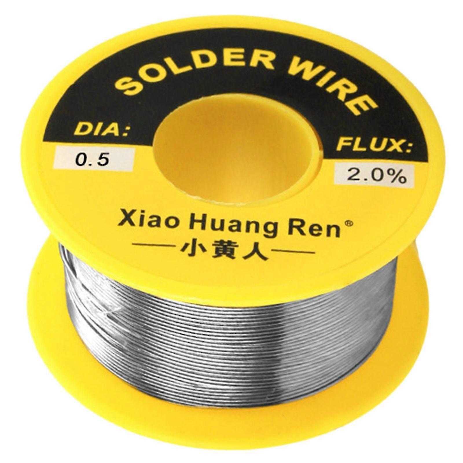 0.5-1.2mm Rosin Core Solder Wire for Circuit Board Soldering - Tin Lead Flux Soldering Iron Wire Reel