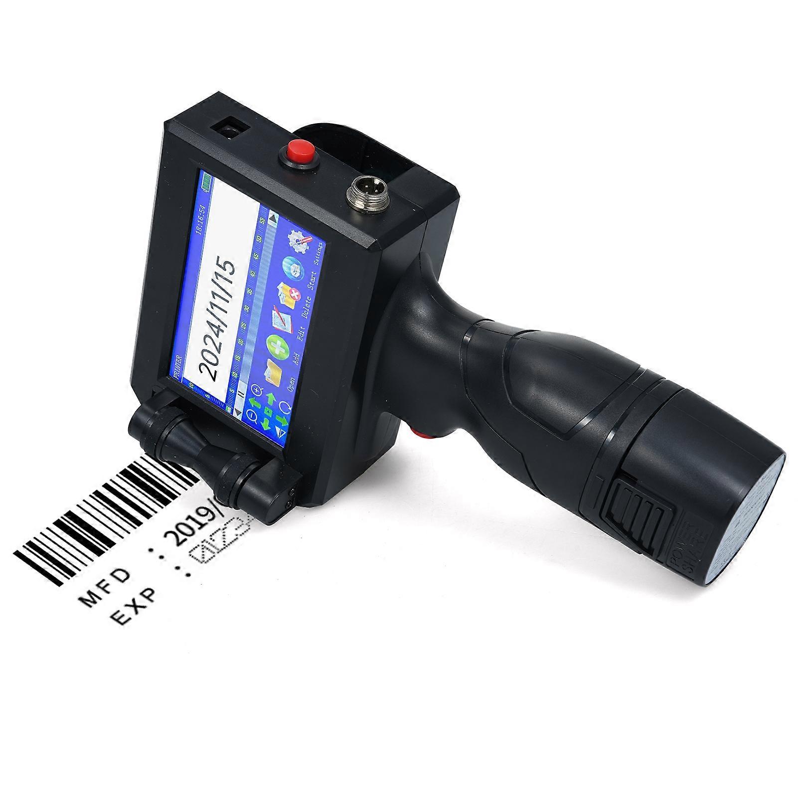 Handheld Tintenstrahldrucker 42ml 4,3" LED Touchscreen 135x95x232mm